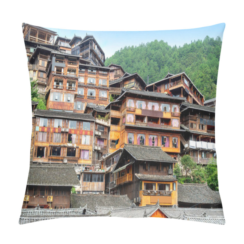 Personality  China Guizhou Xijiang Miao Village Pillow Covers