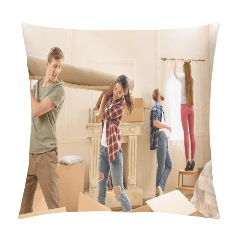 Personality  Friends Moving Into New House  Pillow Covers