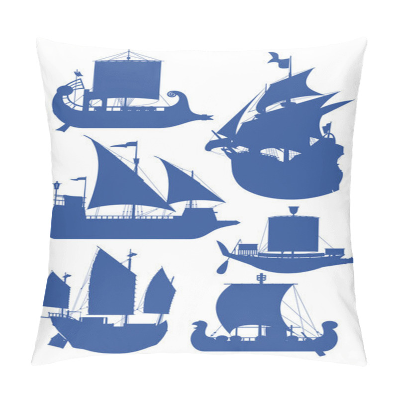 Personality  Sailing Ships Pillow Covers