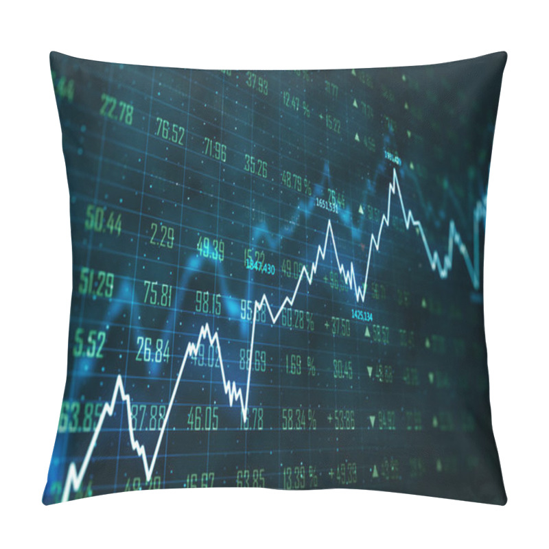 Personality  Trade And Stats Texture  Pillow Covers