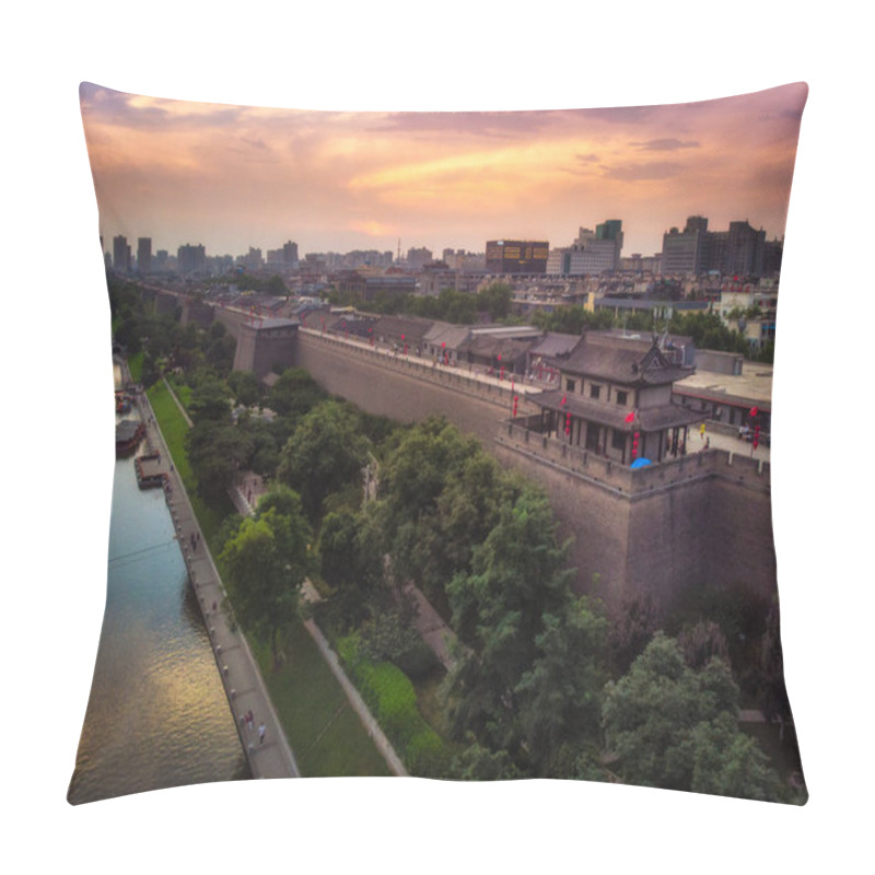 Personality  Xi'an City Walls Pillow Covers