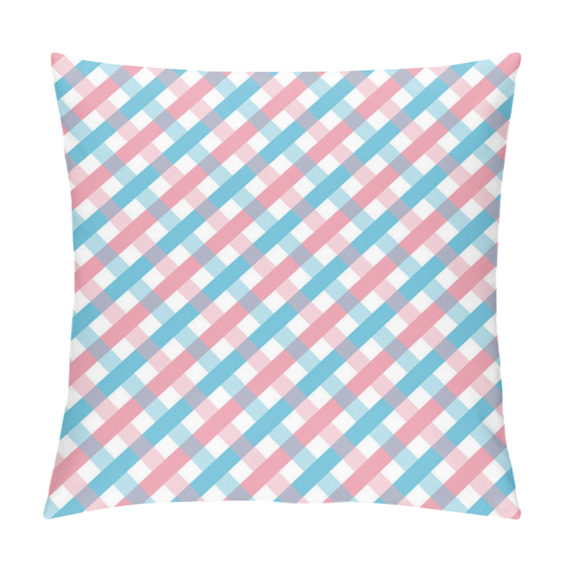 Personality  Blue And Purple Square Lines Vector Background Pillow Covers