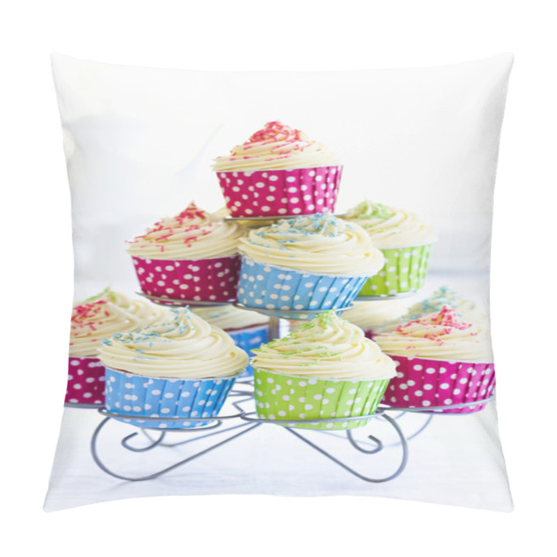 Personality  Cupcake Stand Pillow Covers