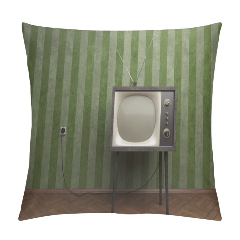 Personality  Old TV Pillow Covers