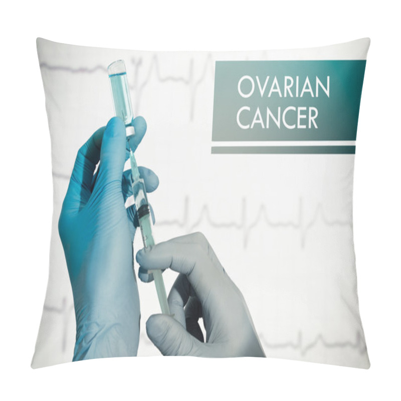 Personality  Stop Ovarian Cancer Pillow Covers