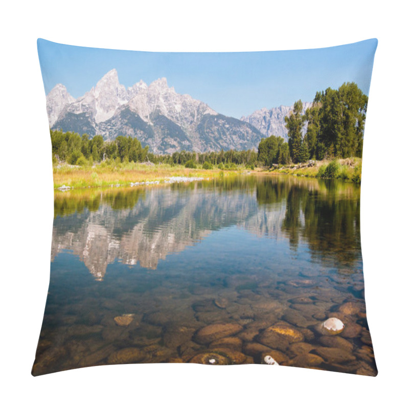 Personality  Snake River Reflection Pillow Covers