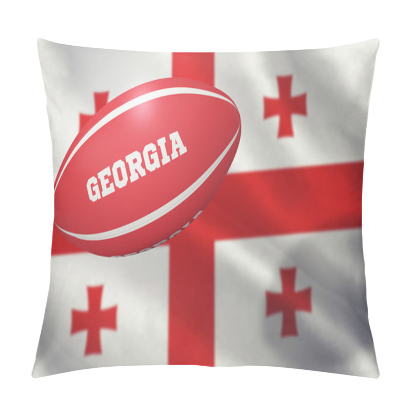 Personality  Georgia Rugby Ball Pillow Covers