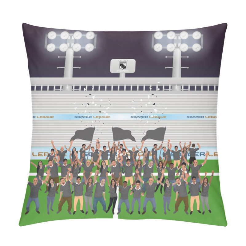 Personality  Soccer Pillow Covers