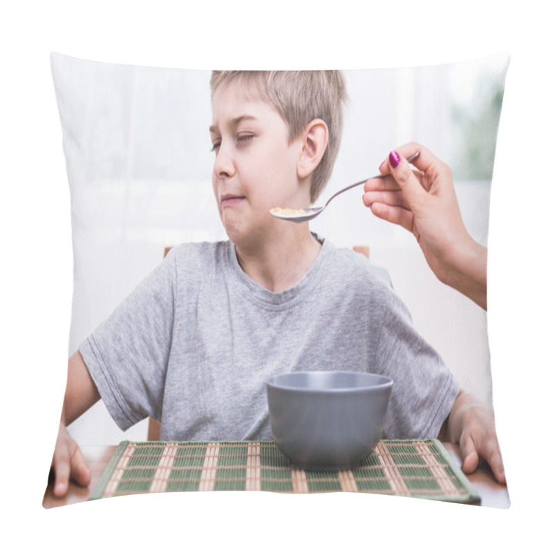 Personality  Refusing To Eat Disgusting Food Pillow Covers