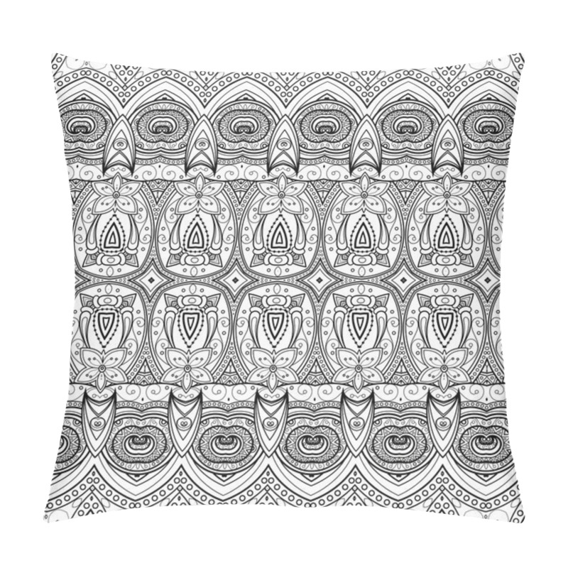 Personality  Abstract Monochrome Ornate Pattern Pillow Covers