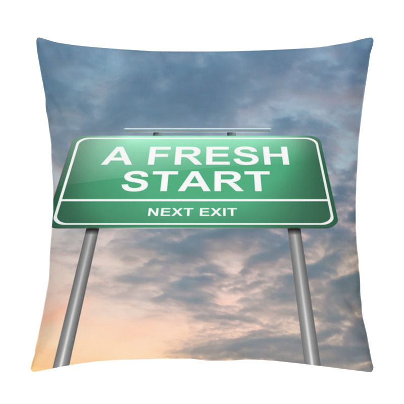 Personality  A Fresh Start. Pillow Covers