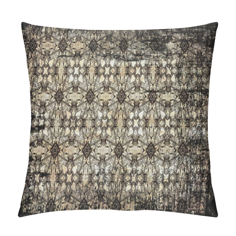 Personality  Vintage Grunge Floral Pattern Background Beautiful Elegant Illustration Graphic Art Design Pillow Covers