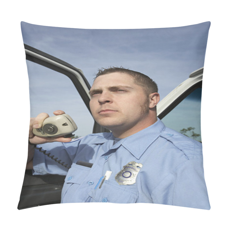 Personality  Paramedic Using CB Radio Pillow Covers