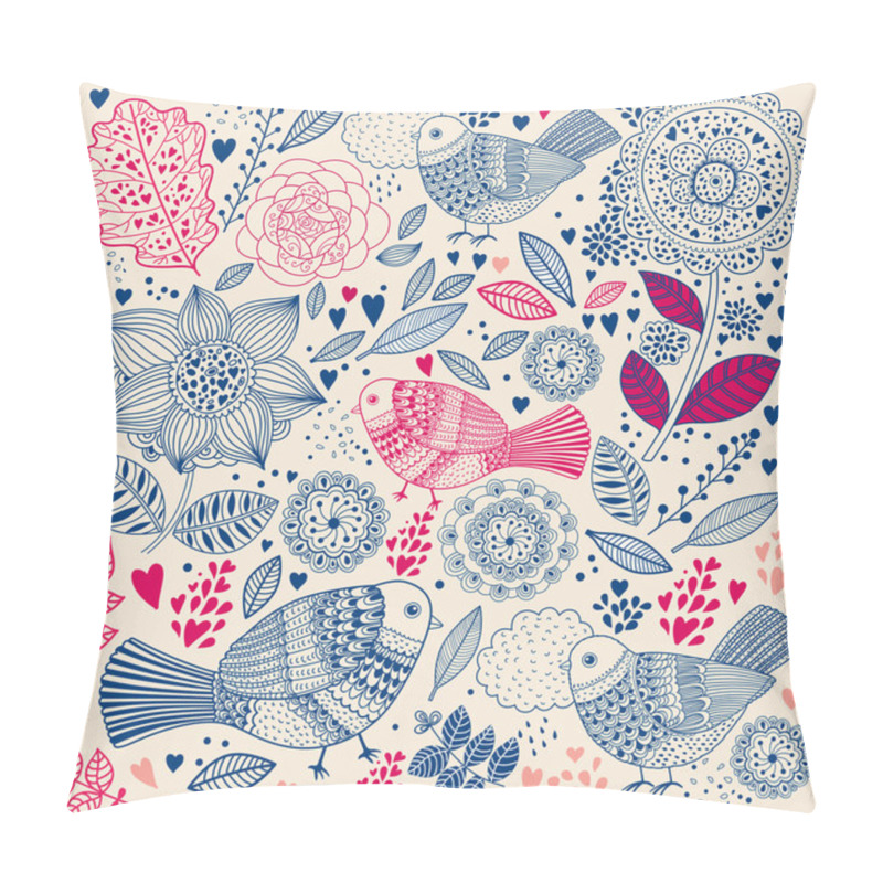 Personality  Floral Background Pillow Covers