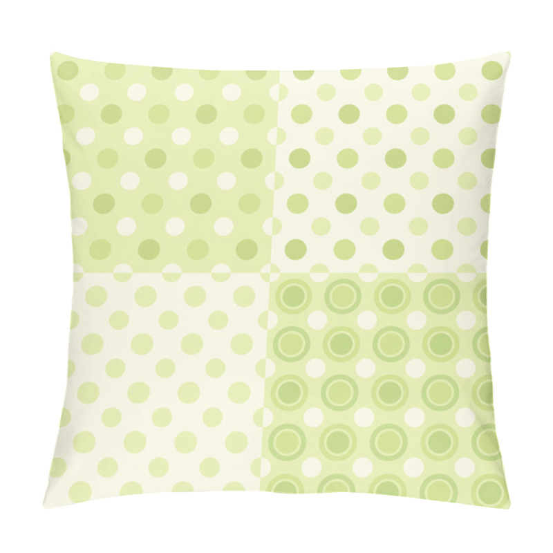 Personality  Seamless Polka Dot Patterns Pillow Covers