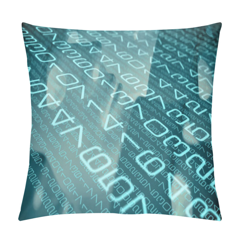 Personality  Networking Search Process, Deep Learning Technology Pillow Covers