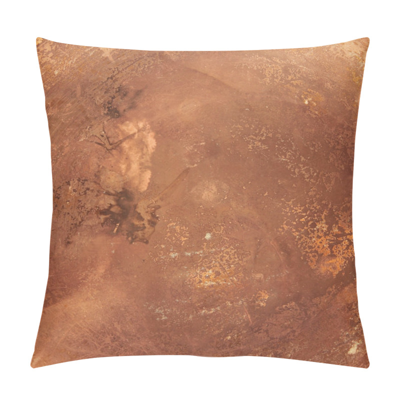 Personality  Old Copper Plate Background Pillow Covers