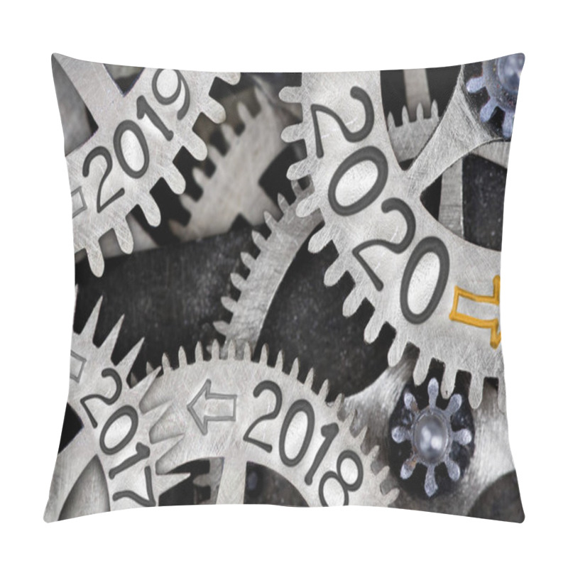 Personality  Metal Wheels With New Year 2020 Pillow Covers