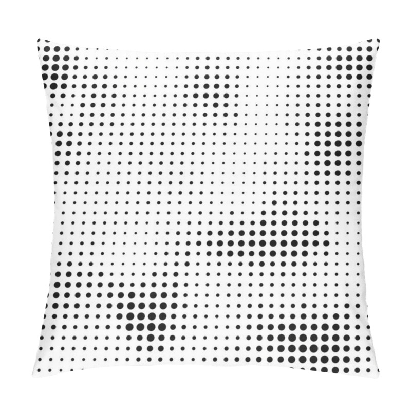 Personality  Abstract Halftone Texture. Vector. Minimalism. Pillow Covers