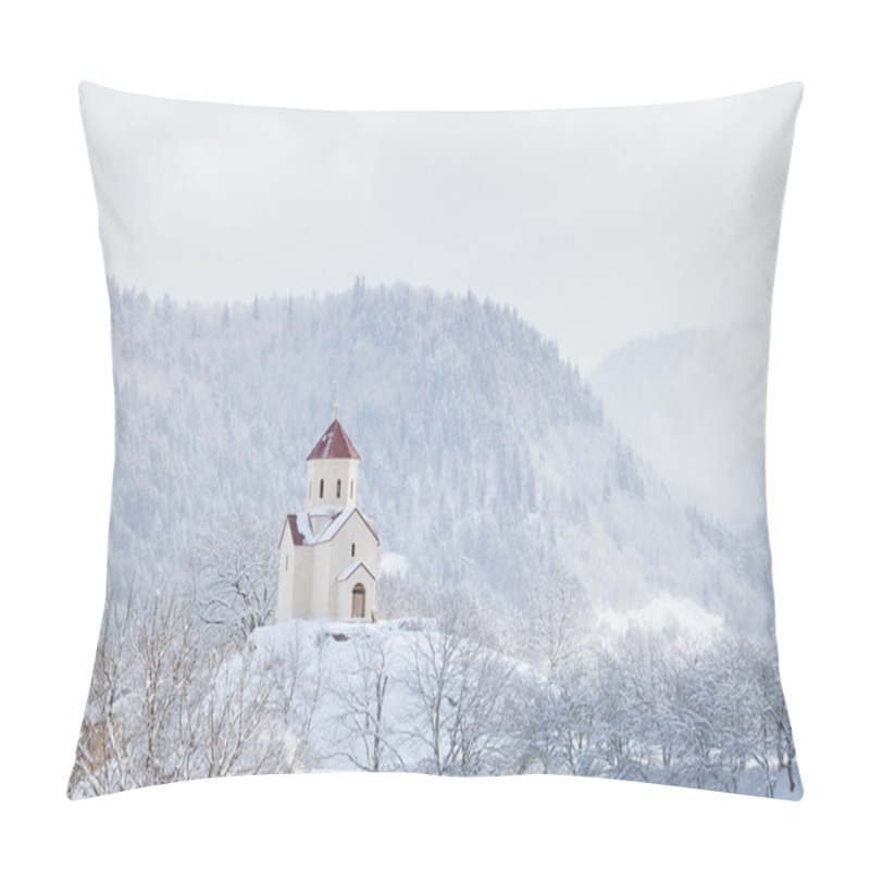 Personality  The Georgian Orthodox Church In Svaneti Pillow Covers