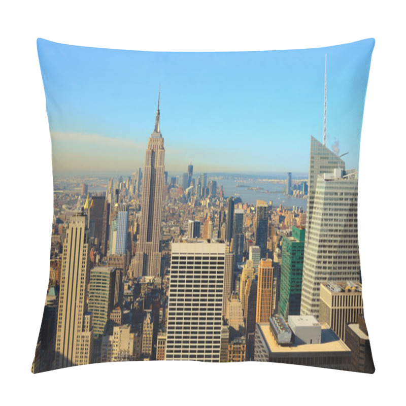 Personality  Landmarks In New York City Pillow Covers