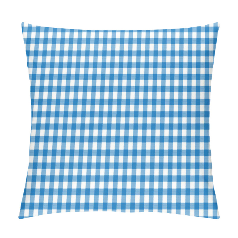 Personality  Italian Picnic Tablecloth Pattern With Blue Stripes Pillow Covers