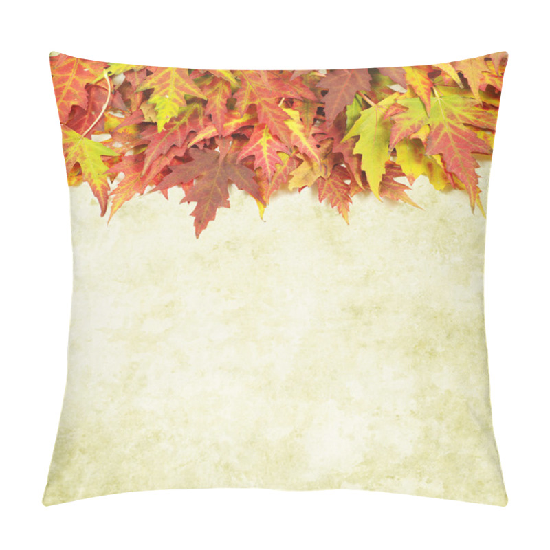 Personality  Autumn Leaves Background Pillow Covers