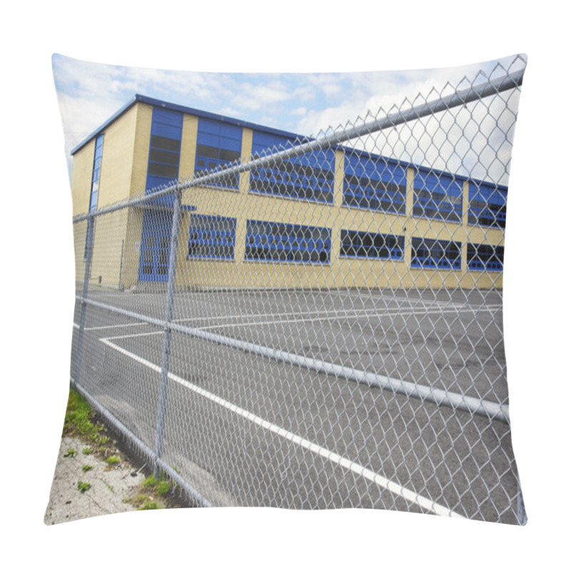 Personality  Gated School Playground Pillow Covers