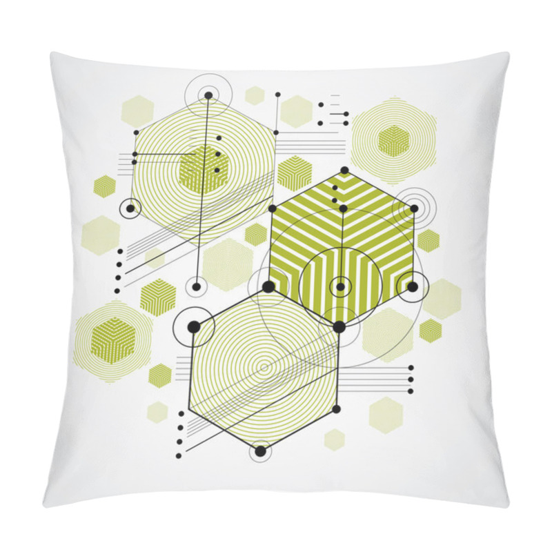 Personality  Modular Bauhaus Geometric  Background  Pillow Covers