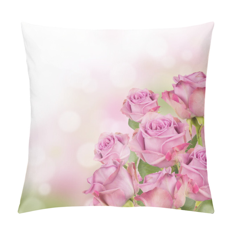 Personality  Pink Roses Pillow Covers