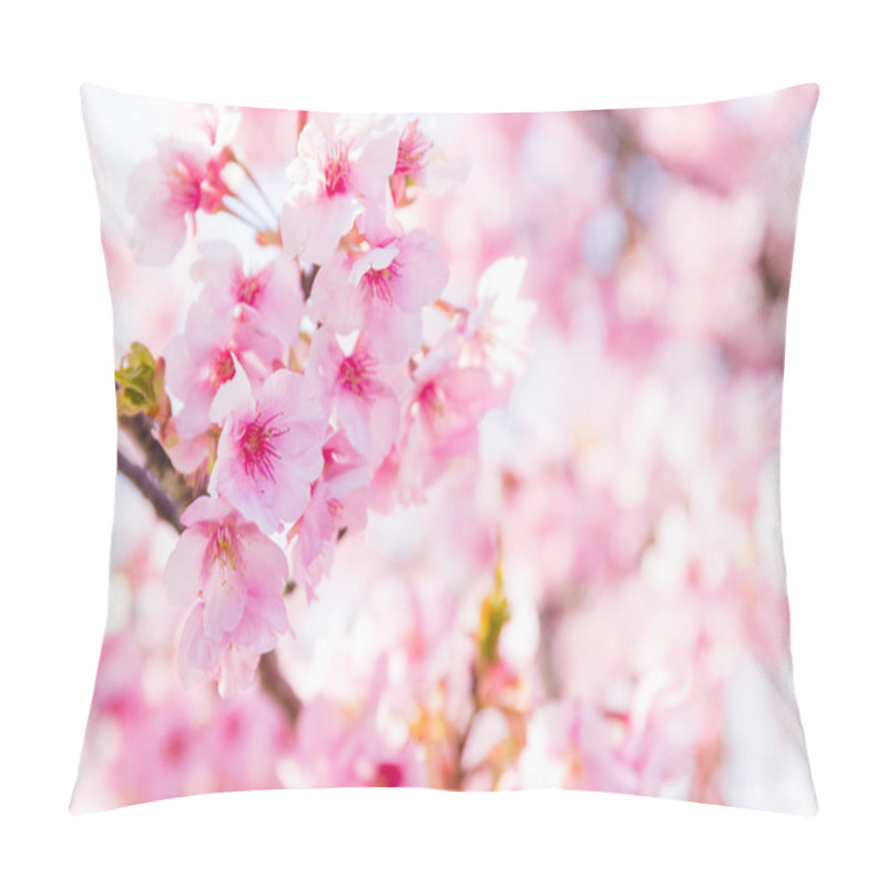 Personality  Blooming Sakura Tree Branches Pillow Covers