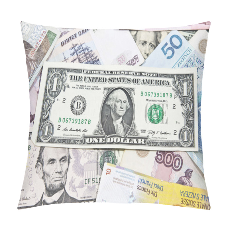 Personality  International Currencies Pillow Covers