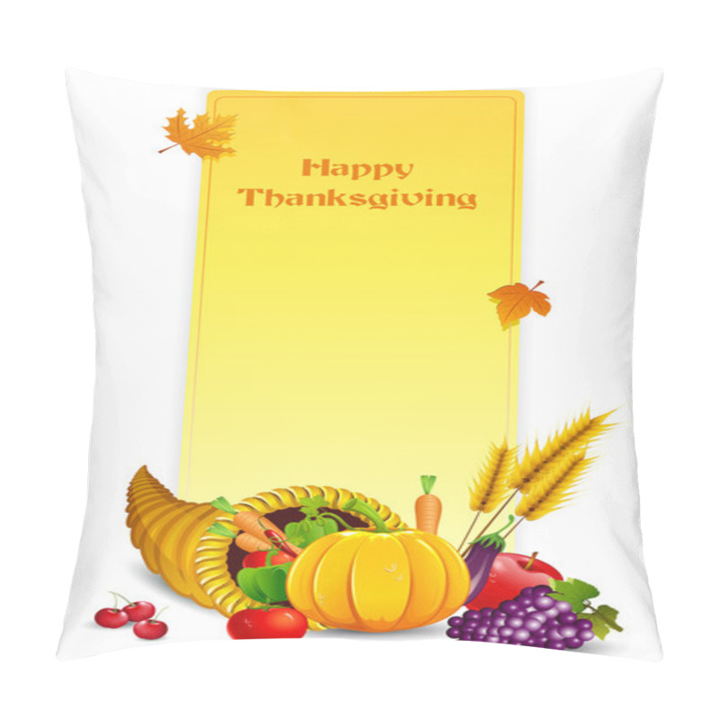 Personality  Thanksgiving Card Pillow Covers