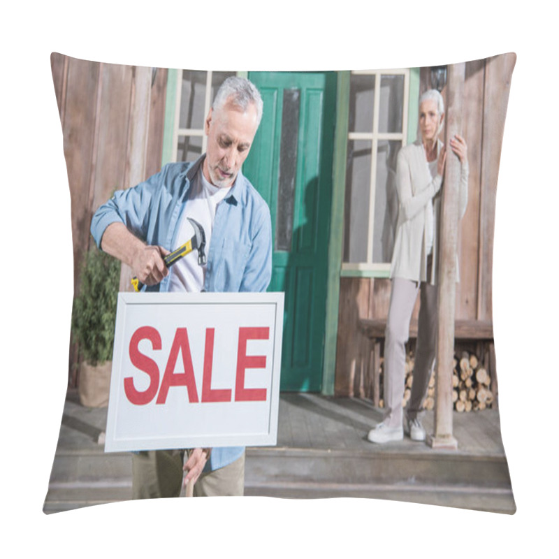 Personality  Couple Selling Their House Pillow Covers