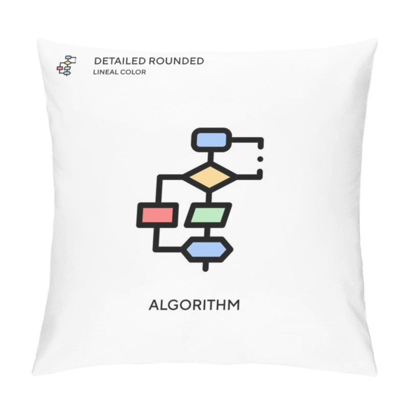 Personality  Algorithm Vector Icon. Modern Vector Illustration Concepts. Easy To Edit And Customize. Pillow Covers