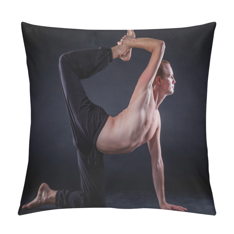 Personality  Yoga Man Pillow Covers