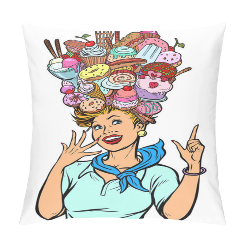 Personality  Stewardess Woman Dreams Of Sweet Pillow Covers