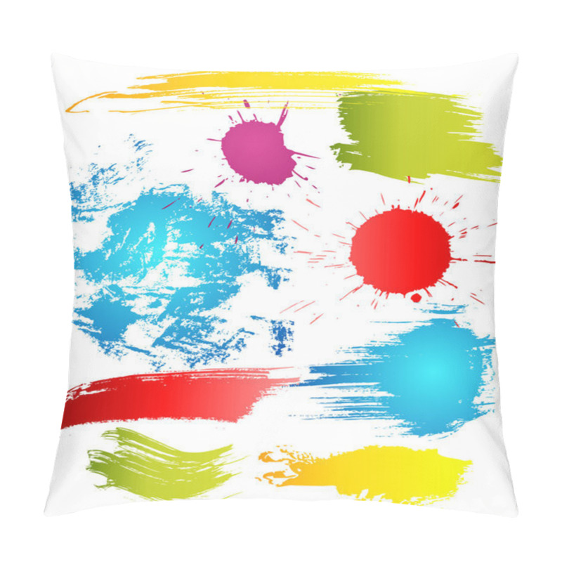 Personality  Grungy Design Elements Pillow Covers