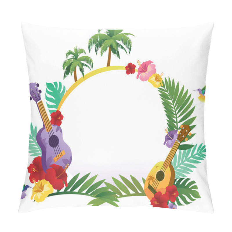 Personality  Tropical Abstract Banner Pillow Covers