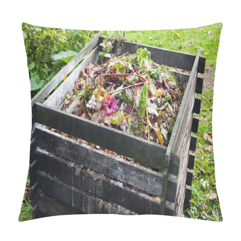 Personality  Compost Bin Pillow Covers