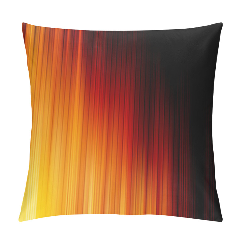 Personality  Yellow And Red Background Pillow Covers