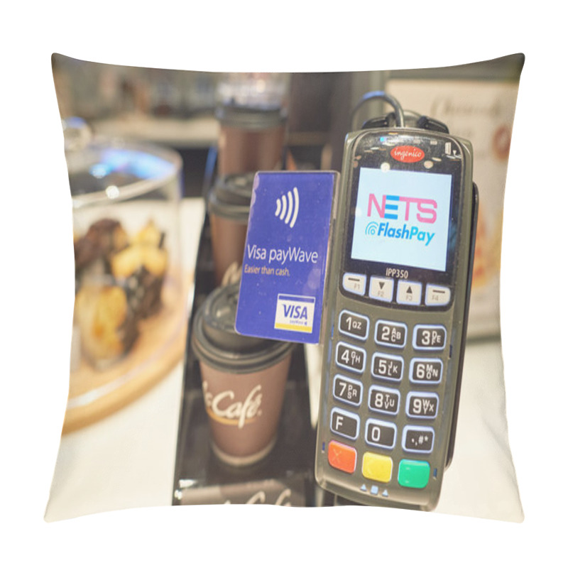 Personality  Payment Terminal In McCafe  Pillow Covers