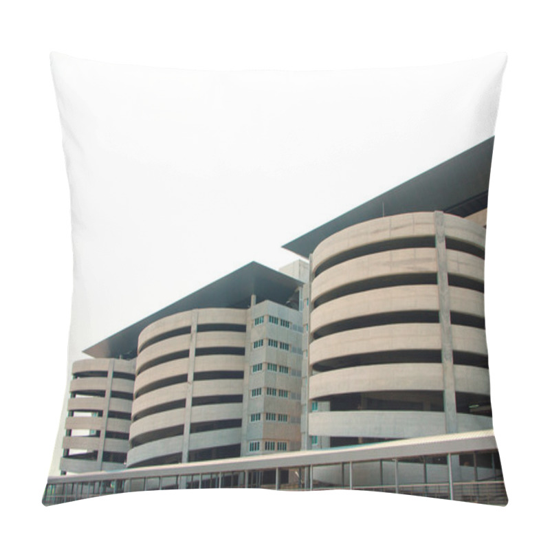 Personality  Multi-story Car Park - Stock Image Pillow Covers