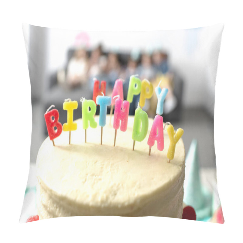 Personality  Tasty Birthday Cake Pillow Covers