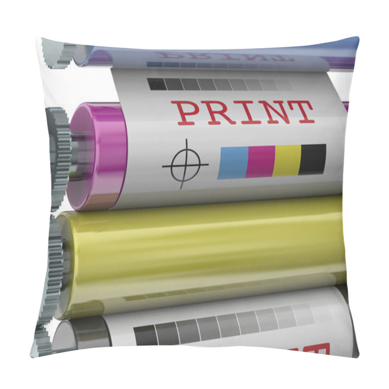 Personality  Print Machine - 3D Pillow Covers