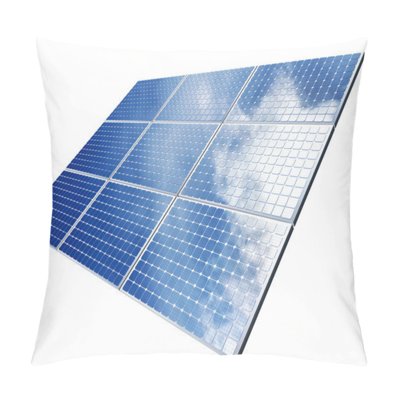 Personality  Isolated Solar Panel Pillow Covers