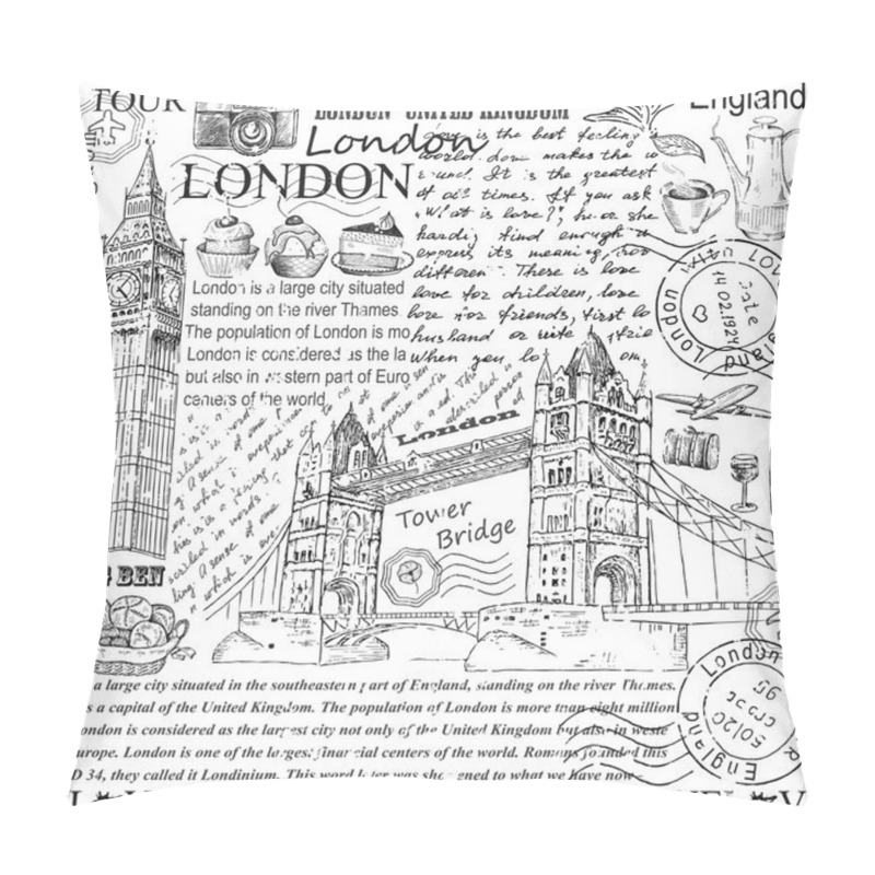 Personality  London Pillow Covers