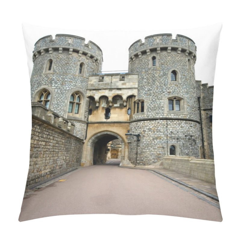 Personality  Windsor Castle, England, Great Britain Pillow Covers