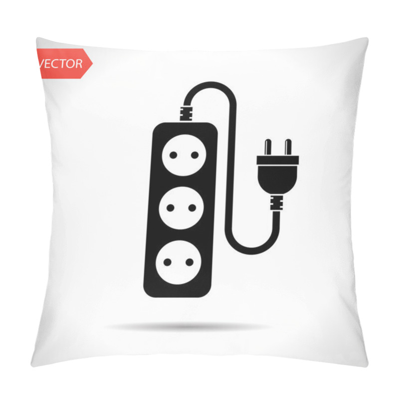 Personality  Extension Cord Icon Pillow Covers