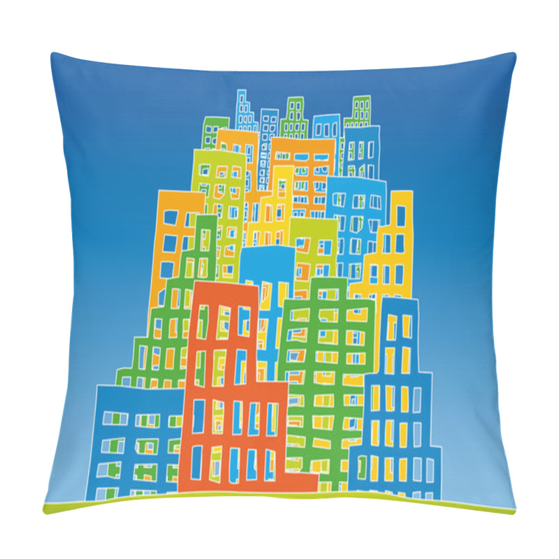 Personality  New City Pillow Covers